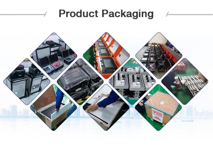 35kV darbe voltajı ve 2450J boşaltma enerjisi ile yüksek voltajlı flashover hatası testi için yüksek voltajlı dalgalanma jeneratörü 7