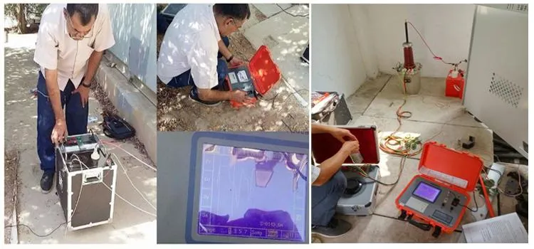 Xhgg501b Fabrikası Özel Yeraltı Kabloları Hata Yerleştiricisi Tdr Bulmacı 4