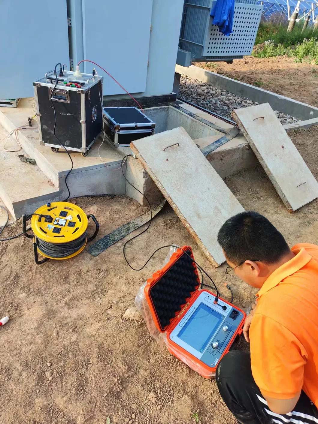 Xzh Test Fabrikası Yeraltı Kablo Arıza Mesafesi Hassas Konumlayıcı 2