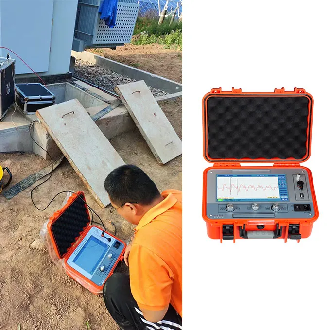 Hemen Arıza Mesafesi Okuma Yeraltı Kablo Test Cihazı 2
