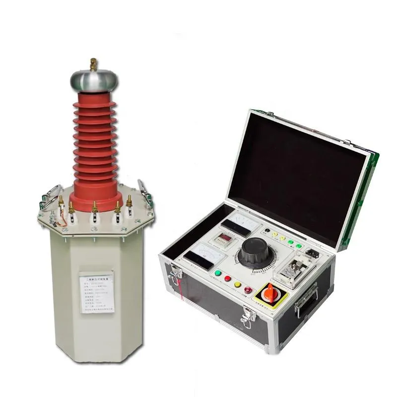 AC DC Hipot Test Kit Hv Transformör Elektrik Testleri için Yüksek Voltajlı Test Sistemi 0